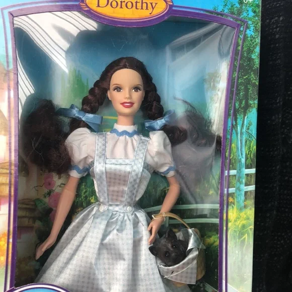 😊 The Wizard of Oz, Dorothy Barbie collector pink label💗NWT